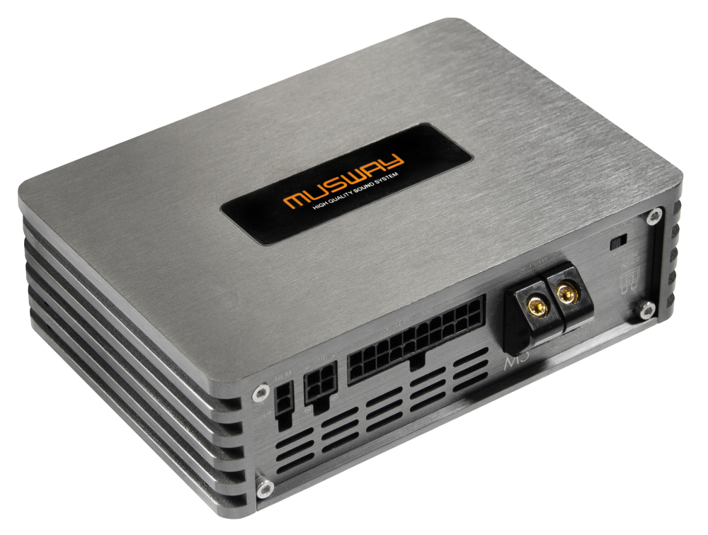 MUSWAY M5-EVO-512K | 5-Kanal Verstärker mit 9-Kanal DSP